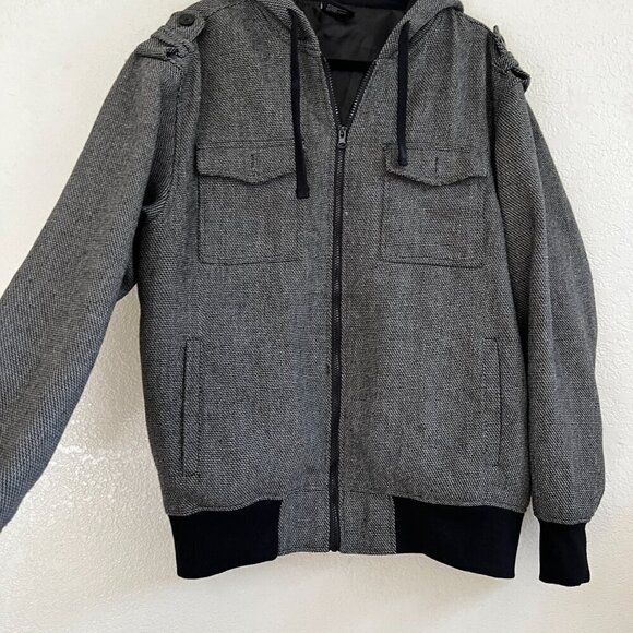 Y2K Cyber Goth Yago Brand Jesse Pinkman Baggy Grunge Skate Zip Hooded Jacket 2XL - Picture 2 of 9